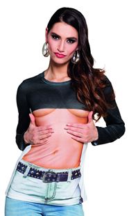 Picture of PHOTOREALISTIC SHIRT CROP TOP