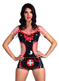 Picture of PHOTOREALISTIC SHIRT NAUGHTY NURSE
