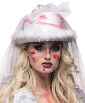 Picture of HAT HORROR BRIDE WITH VEIL