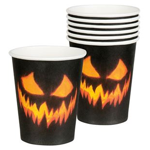 Picture of CUPS SCARY PUMPKIN