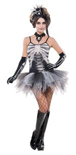 Picture of Ladies' Costume Black and BoneDress Size M