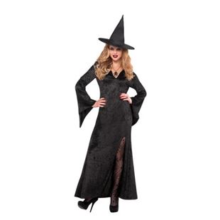 Picture of Lady's Costume Witch Black OneSize