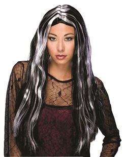 Picture of WITCH WIG WITH GRAY STRANDS