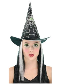 Picture of KIDS WITCH HAT WITH HAIR