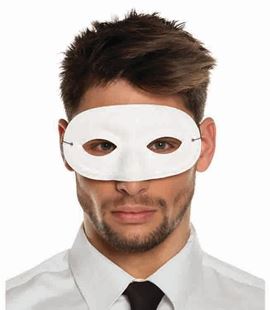Picture of WHITE SINGLE-COLORED MASK