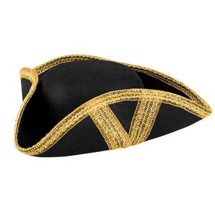 Picture of PIRATE HAT ROYAL GOLDEN 59