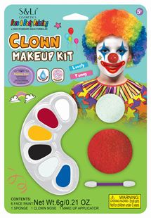 Picture of Clown make-up set, water-based